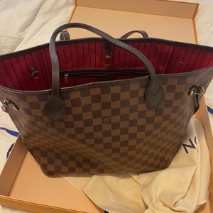 AUTHENTIC LOUIS VUITTON NEVERFULL BAG IN M